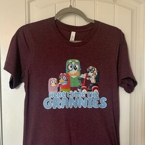 Graphic Bluey Grannies Tee - Size Small